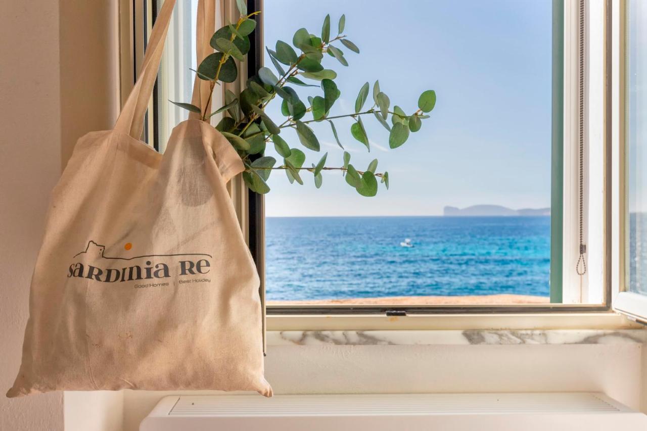 アルゲーロSardinia Re - Sea View Casa Soleアパートメント エクステリア 写真
